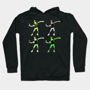 Banksy kermit Collage Hoodie